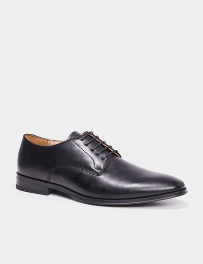 Derbies à lacets noir homme