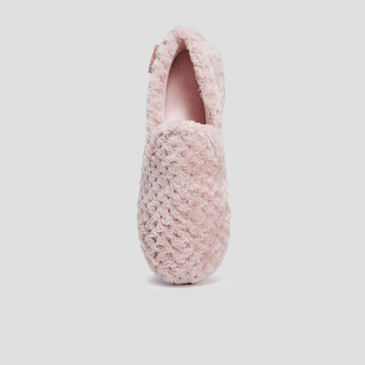 Chaussons Isotoner rose femme