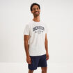 Ensemble pyjama t-shirt et short blanc homme