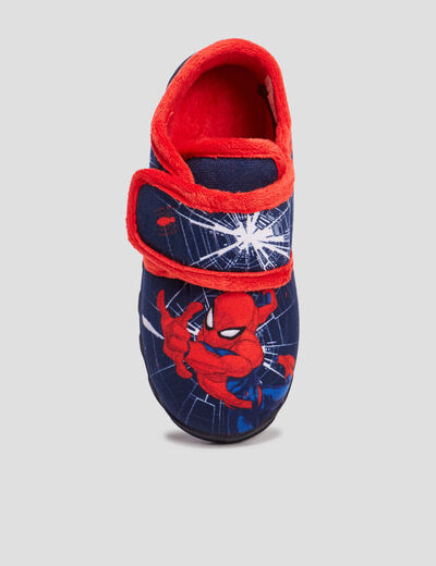 Chaussons montants Spider-Man bleu garçon