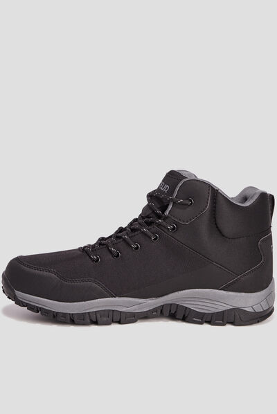 Bottines imperméables Trappeur noir homme