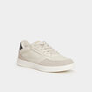 Tennis basses &agrave; lacets gris homme