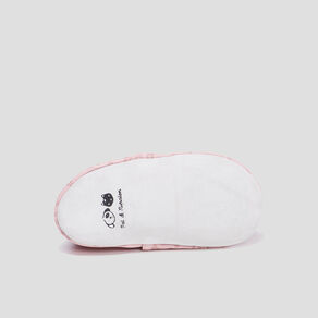 bottillons en cuir a paillettes rose bebef Bottillons en cuir à paillettes rose bébé fille