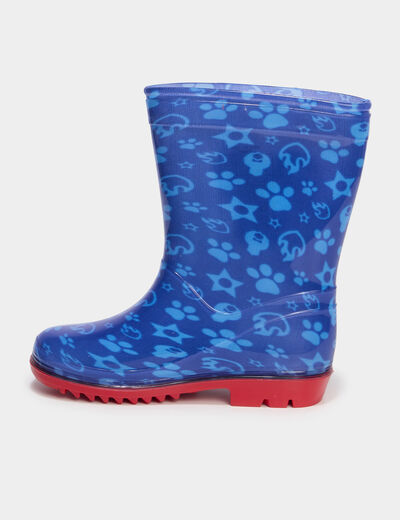 Bottes de pluie Pat Patrouille bleu gar&ccedil;on