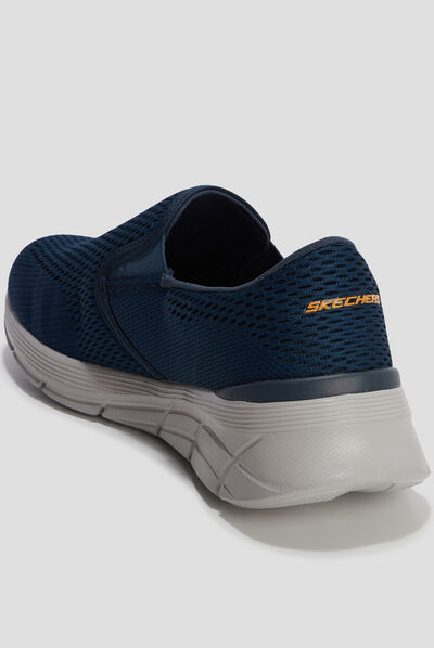 Baskets running Skechers Equalizer bleu marine homme