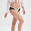 Shorty micro dentelle rose clair femme