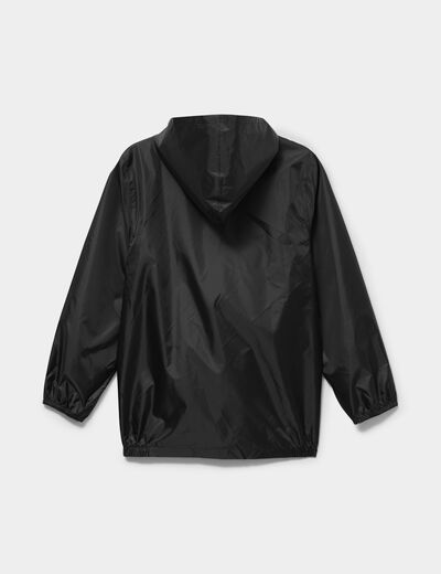 Veste imperm&eacute;able coupe-vent noir mixte