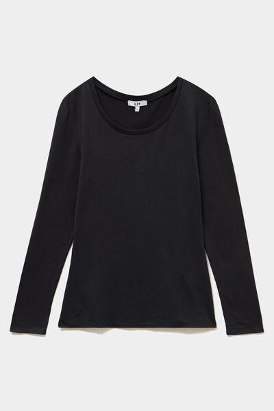 T-shirt thermique manches longues noir femme