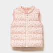 Parka 3 en 1 avec doudoune rose clair b&eacute;b&eacute; fille