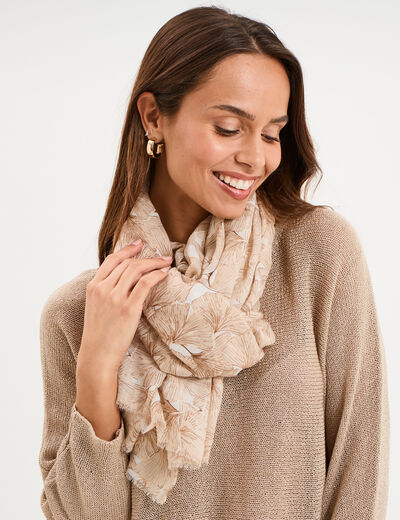 Foulard sable femme