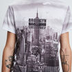 T-shirt manches courtes gris homme