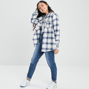 chemise manches longues creeks bleu clair femme Chemise manches longues Creeks bleu clair femme