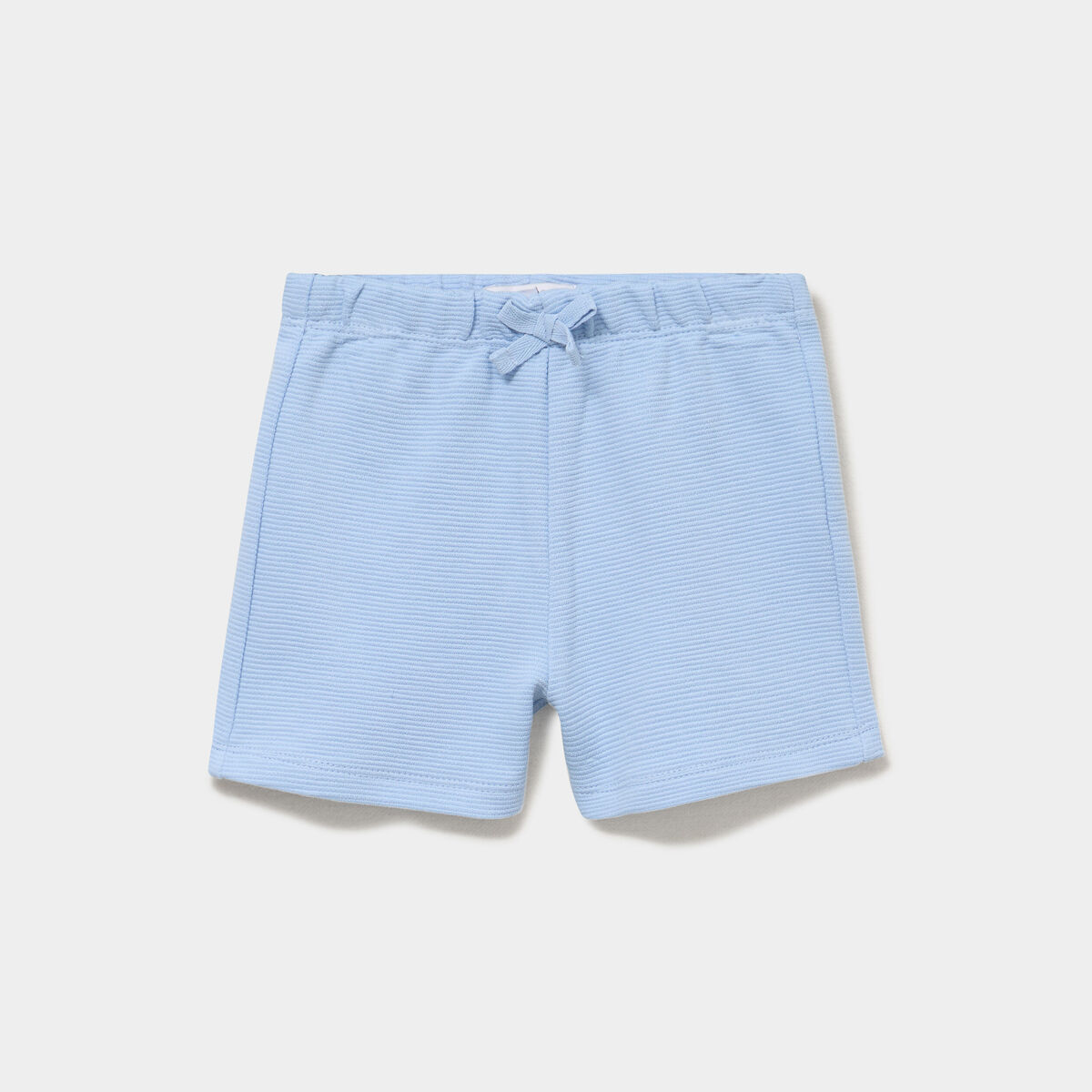 Short molletonn&eacute; coton bleu pastel b&eacute;b&eacute; gar&ccedil;on