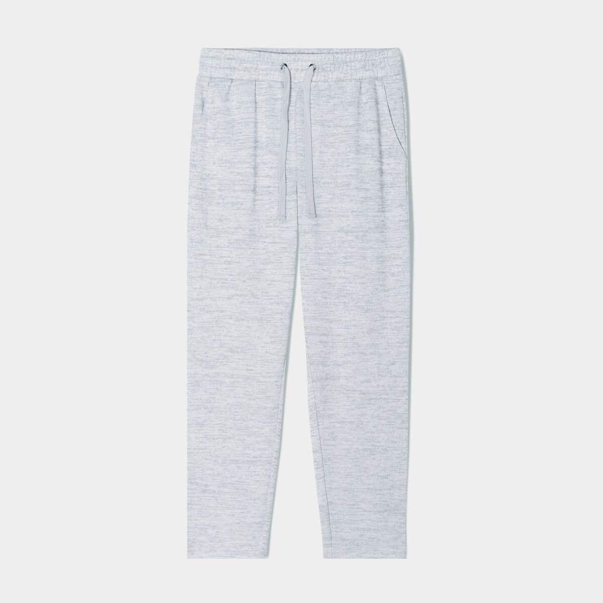 Pantalon jogging 7/8ème gris clair femme
