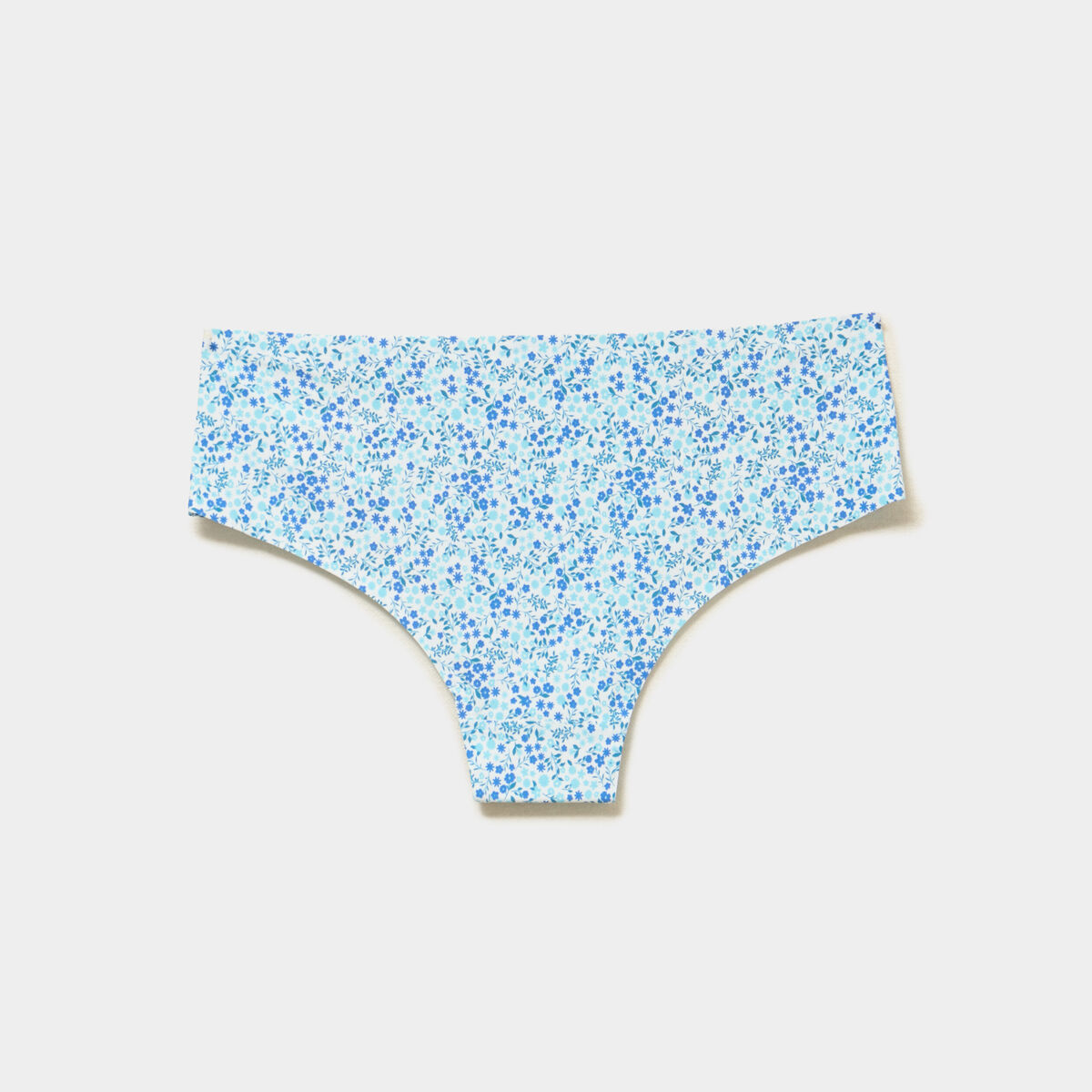 Lot 2 shortys microfibre sans couture ecru femme