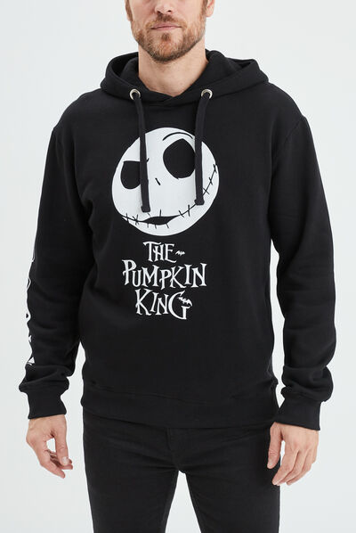 Sweat à capuche Étrange Noël de M. Jack noir homme