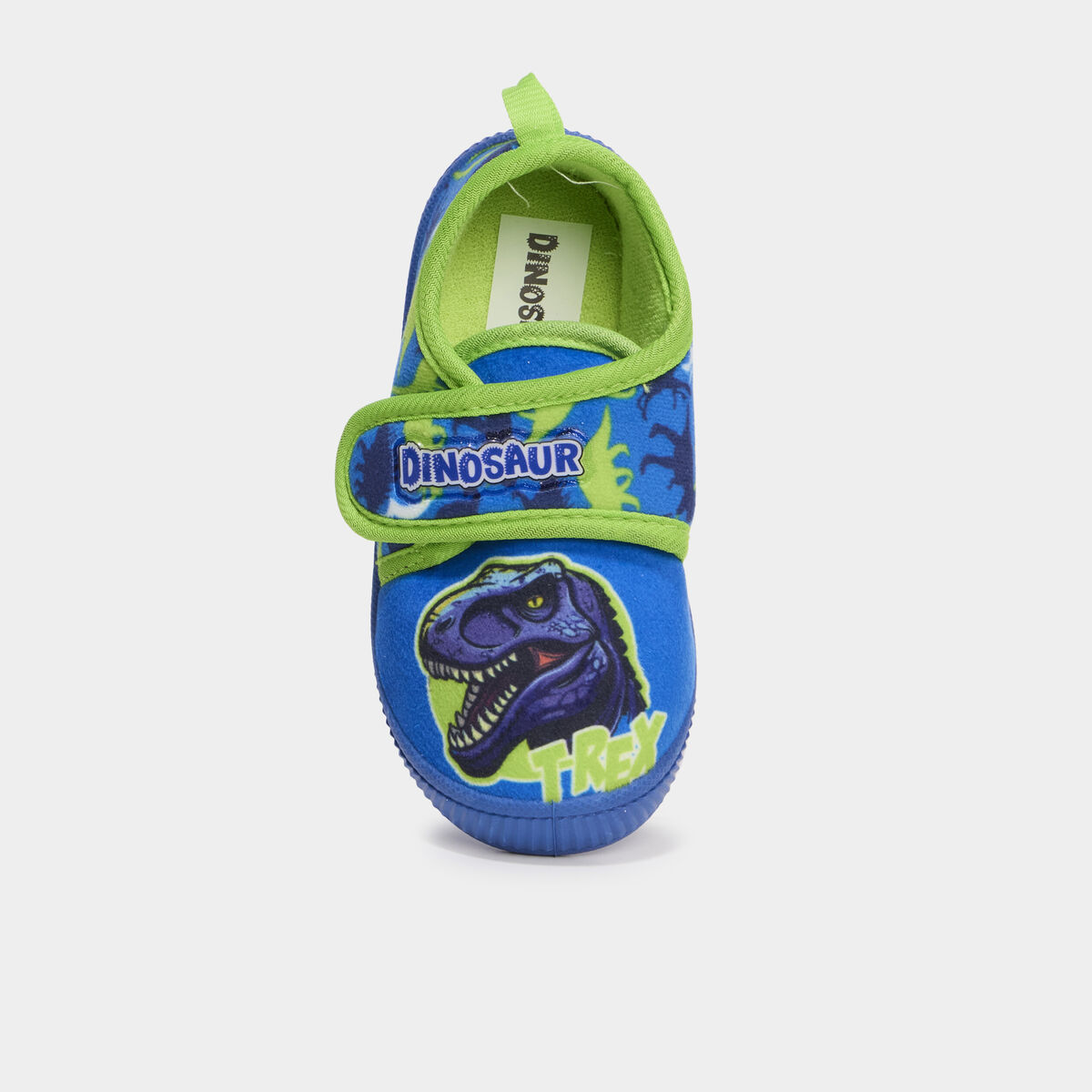 Chaussons &agrave; scratchs bleu gar&ccedil;on