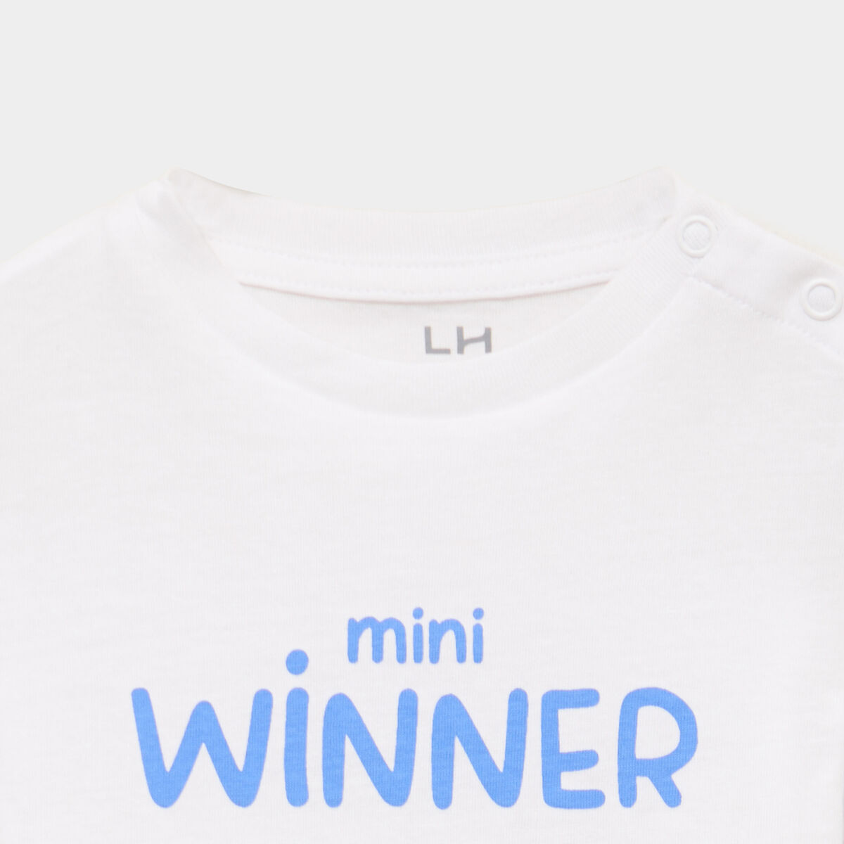 T-shirt manches courtes coton blanc b&eacute;b&eacute; gar&ccedil;on