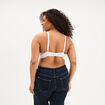 Soutien-gorge corbeille embo&icirc;tant blanc femme grande taille