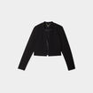 Veste boléro doublée stretch noir femme