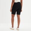 Bermuda slim noir femme