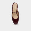 Escarpins vernis &agrave; talons rouge femme