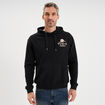 Sweat hoodie molleton One Piece noir homme