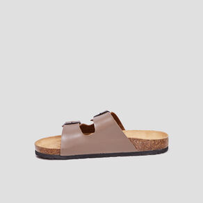 mules avec boucles taupe homme Mules avec boucles taupe homme