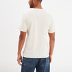 T-shirt manches courtes coton Creeks ecru homme