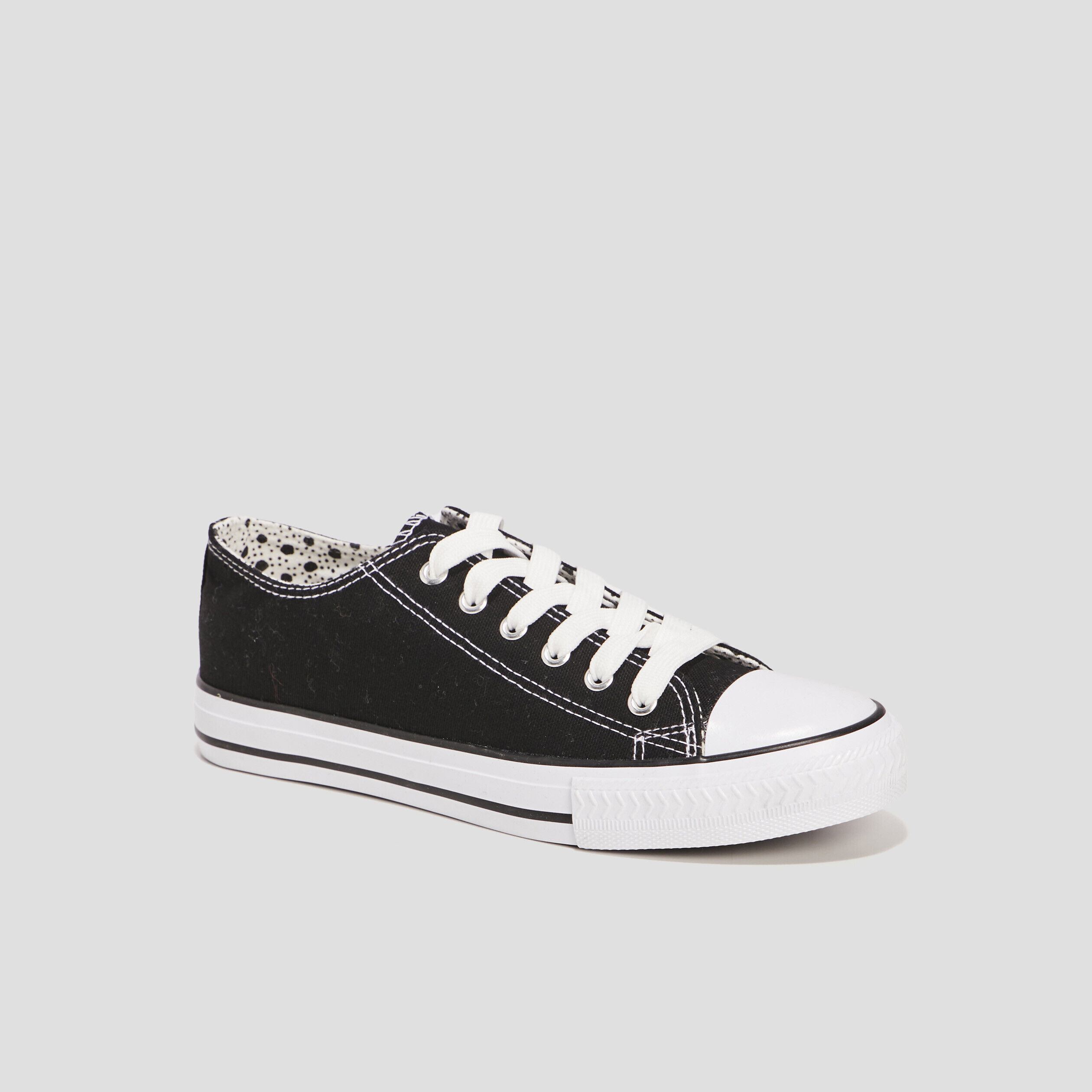 Basket en toile femme pas ch res La Halle