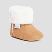 Bottines doublure fourrure camel b&eacute;b&eacute; gar&ccedil;on