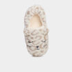 Chaussons doublure fausse fourrure sable fille
