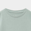 T-shirt en coton manches courtes vert pastel gar&ccedil;on
