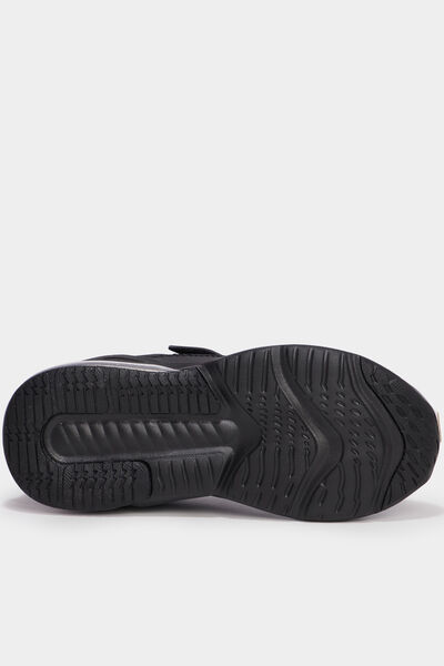 Baskets running &agrave; scratchs Kappa noir gar&ccedil;on