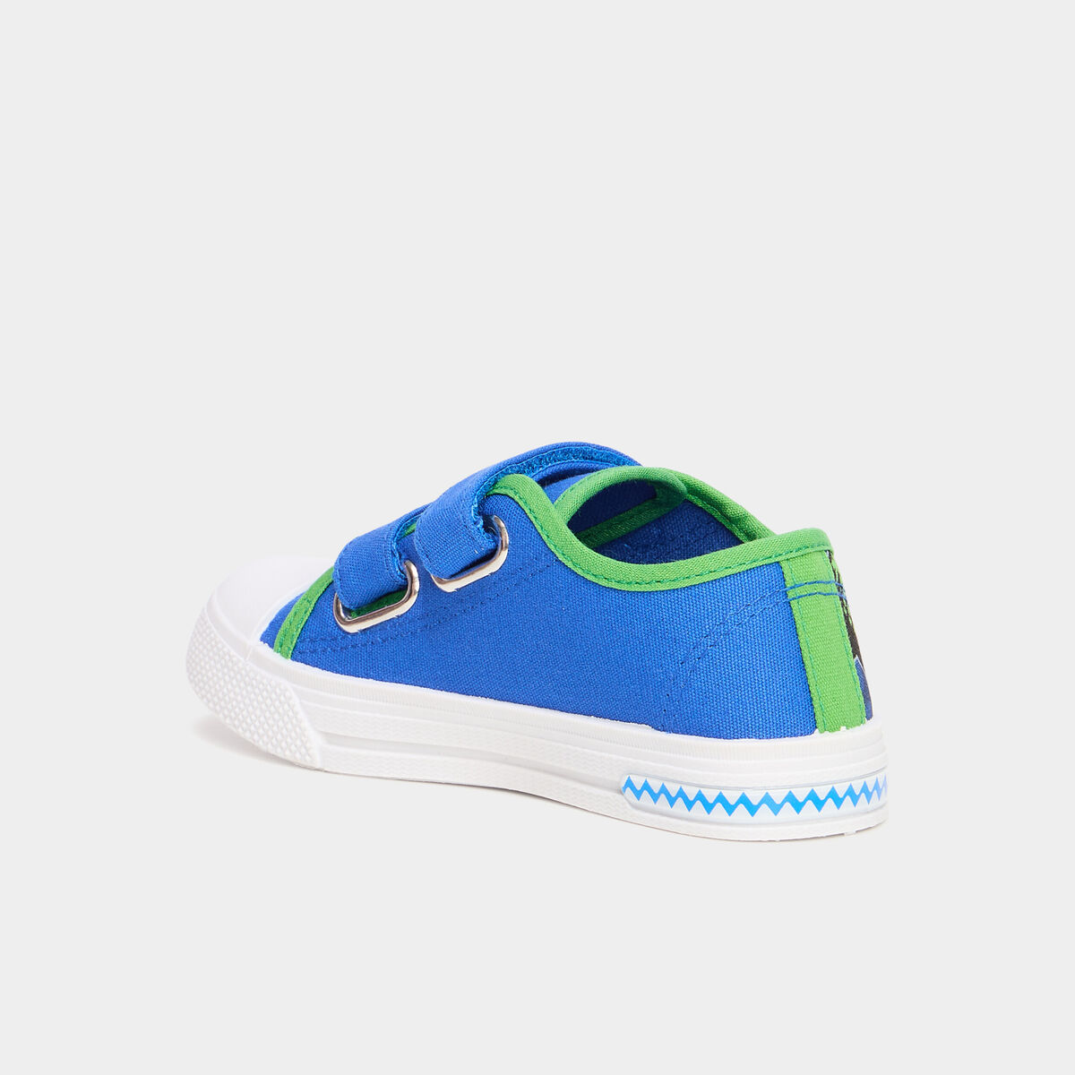 Tennis basses semelles lumineuses bleu marine gar&ccedil;on