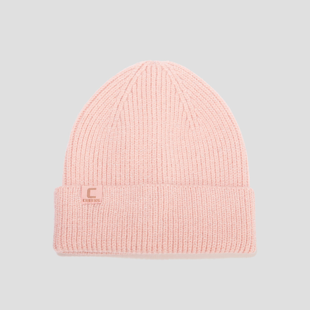 Bonnet tricoté Creeks vieux rose fille