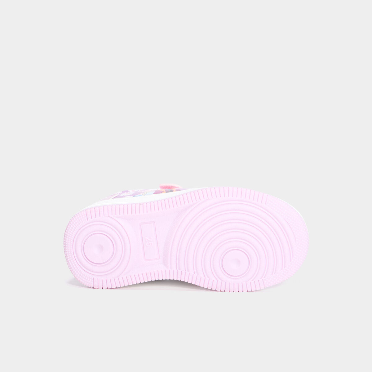 Baskets Reine des neiges violet fille
