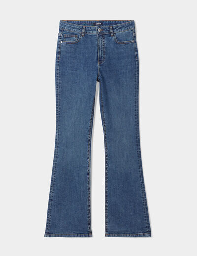 Jeans flare 5 poches Creeks denim dirty femme