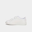 Tennis basses à scratchs Puma blanc fille