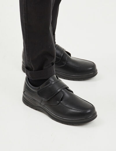 Derbies à scratch noir homme