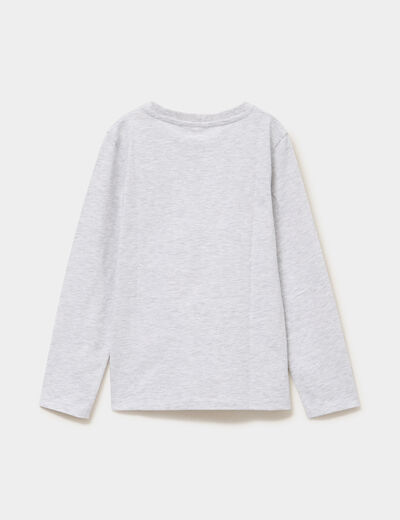 Ensemble pyjama coton Pok&eacute;mon Pikachu gris gar&ccedil;on