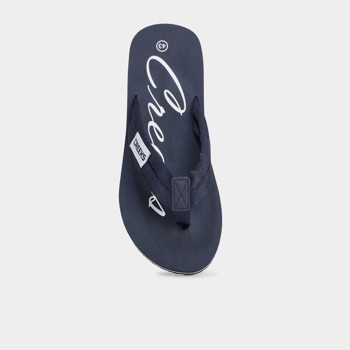 Tongs bleu marine homme