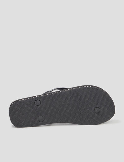 Tongs avec strass Wamea Beach noir femme