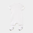 Ensemble combinaison short chaussettes blanc b&eacute;b&eacute;