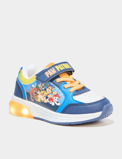 Baskets running lumineuses Paw Patrol multicolore gar&ccedil;on