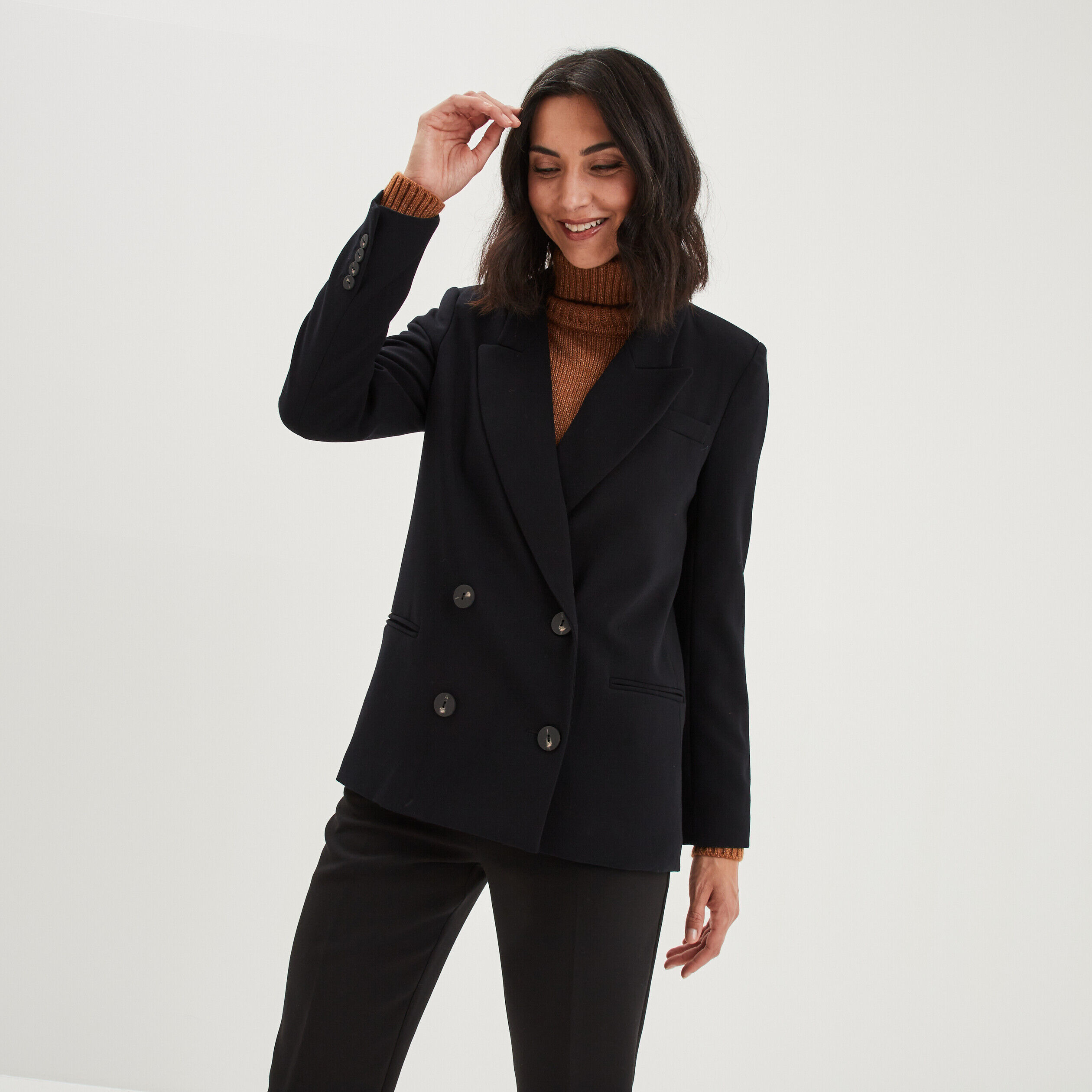 Veste tailleur femme la halle hotsell
