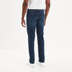 Jeans denim straight 5 poches denim blue black homme
