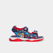 Sandales semelles lumineuses Paw Patrol bleu marine gar&ccedil;on