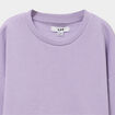 Sweat col rond manches longues mauve fille