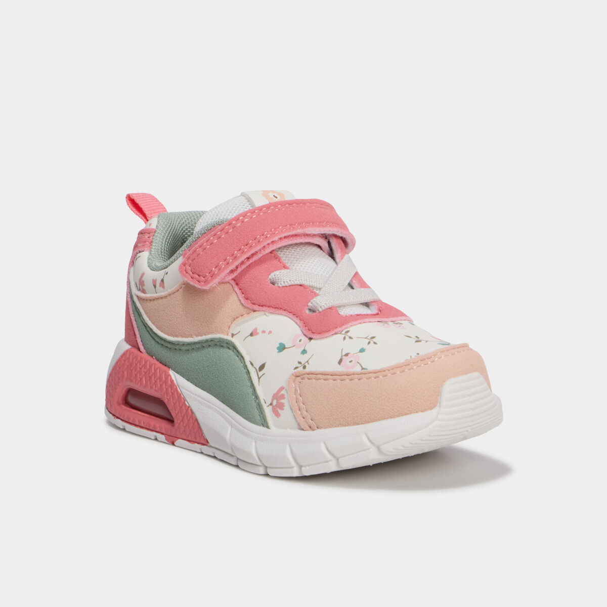 Baskets running semelles avec bulle multicolore b&eacute;b&eacute; fille